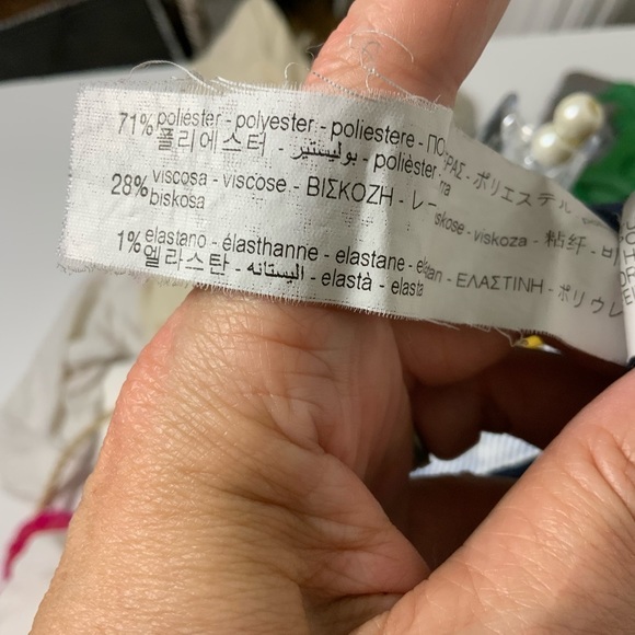 Zara women’s menswear twill look plaid pants trousers 30 - Picture 5 of 5